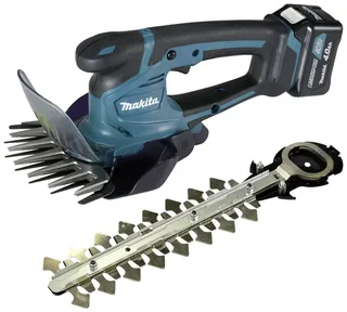 UM600DSMEX UM600DSMEX sans fil Cisaille à gazon, Sculpte-haie avec 2ème batterie 10.8 V Li-Ion de Makita – image du produit 1 sur 3