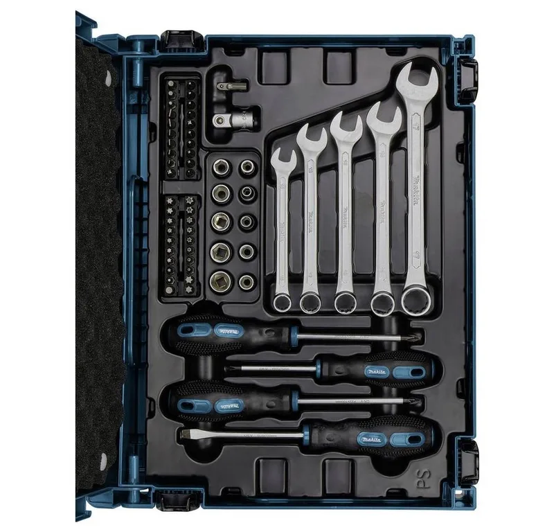 Werkzeugkoffer E-11542 Werkzeugkoffer bestückt (L x B x H) 395 x 295 x 110.4 mm van Makita – productafbeelding 3 van 5