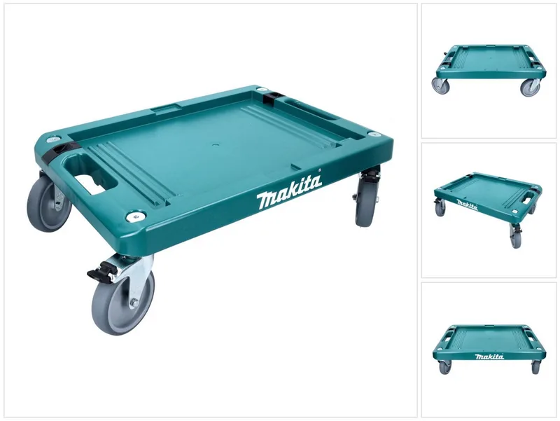 Werkzeugkoffer Makpac Transportwagen Rollwagen 515 x 360 x 150 mm 100 kg Traglast van Makita – productafbeelding 1 van 5