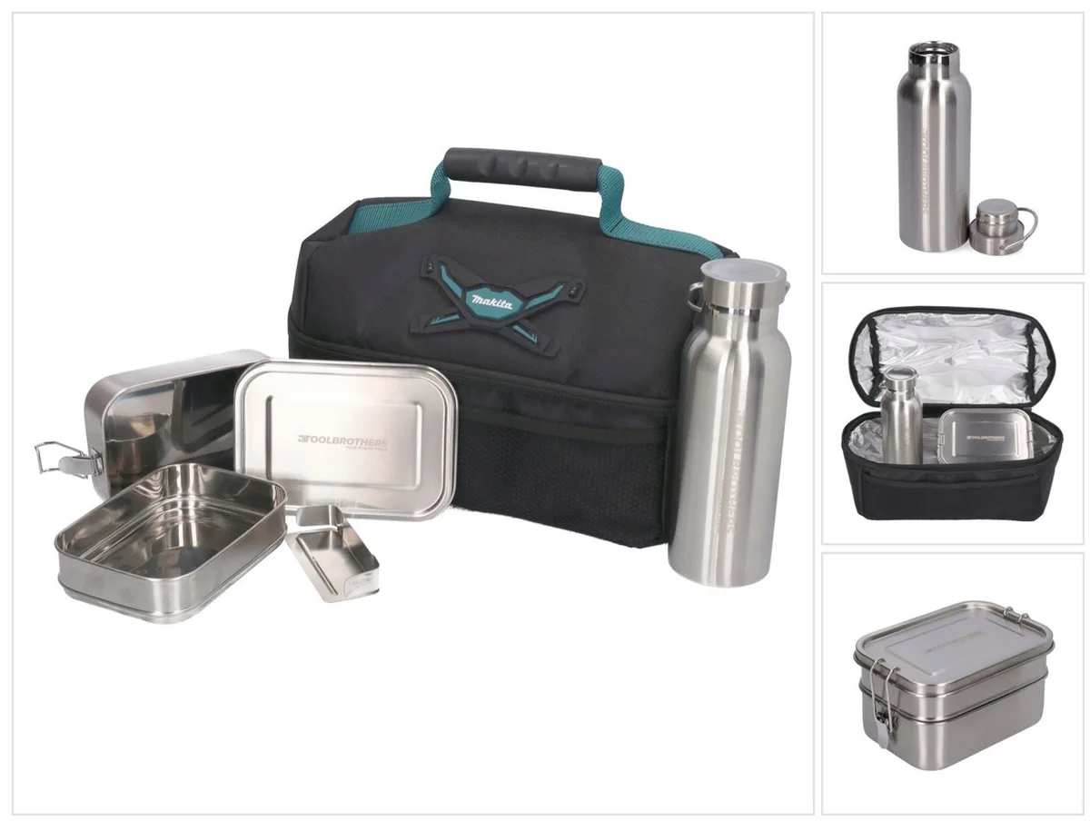 Werkzeugkoffer Toolbrothers Lunchpaket mit Makita Isoliertasche de Makita – image du produit