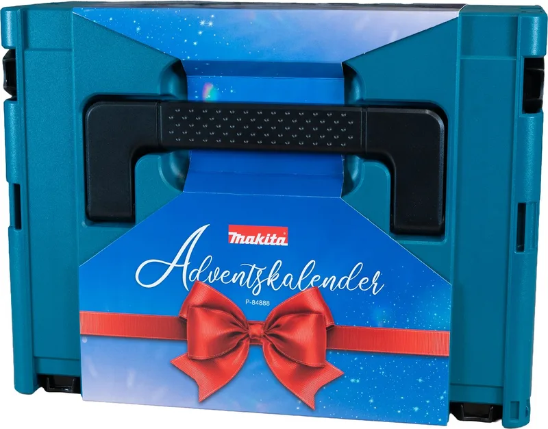 Werkzeugset Makita Adventskalender 2026 P-84888, Werkzeug-Set von Makita, Schwarz – Produktbild 3 von 5
