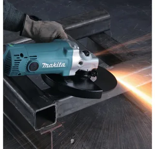 Winkelschleifer GA9050R, ø 230 mm, 2.000 Watt de Makita, Bleu, Noir – image du produit 2 sur 3