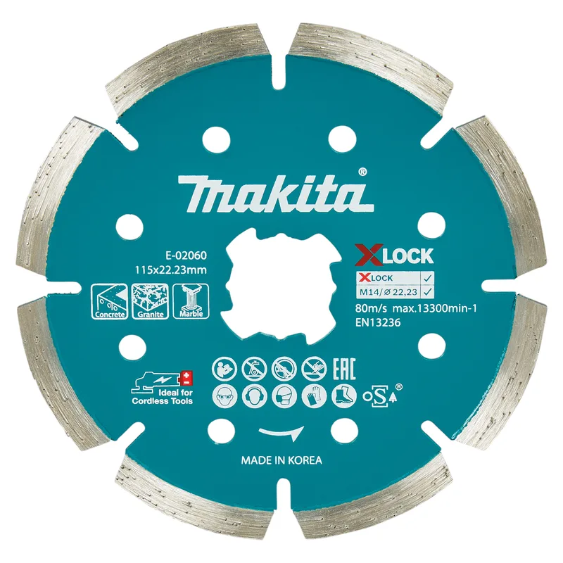 X-LOCK 115 x 22,23 mm Diamantschijf - E-02060 by Makita – product image