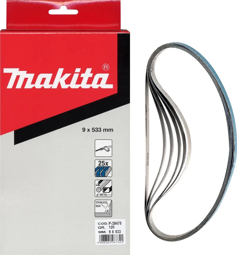 Z100 9x533mm Schuurband - P-39469 de Makita – image du produit