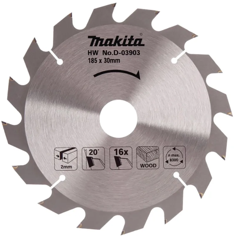 zaagblad 185x30/16T - D-03903 by Makita – product image