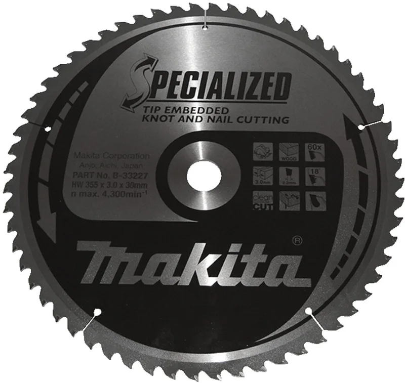 Specialized Sägeb.355x30x60Z (B-33227) von Makita – Produktbild