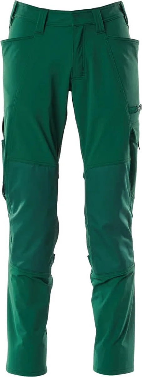 Accelerate Broek met kniezakken 18079-511 - Groen - 90 von Mascot, Grün, C47 – Produktbild