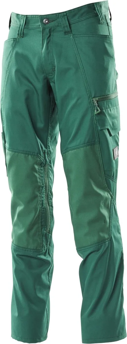 Accelerate Broek met kniezakken 18379-230 - Groen - 82 von Mascot, Grün, C54 – Produktbild