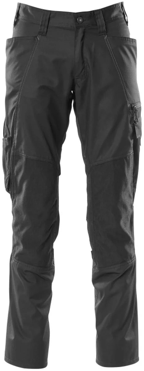 Accelerate Broek met kniezakken 18379-230 - Zwart - 82 van Mascot, Zwart, C64 – productafbeelding