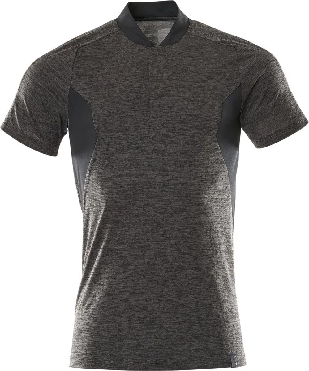 Accelerate Poloshirt 18083-801 - donkerantraciet/zwart van Mascot, Donkerantraciet, Zwart, XXL – productafbeelding