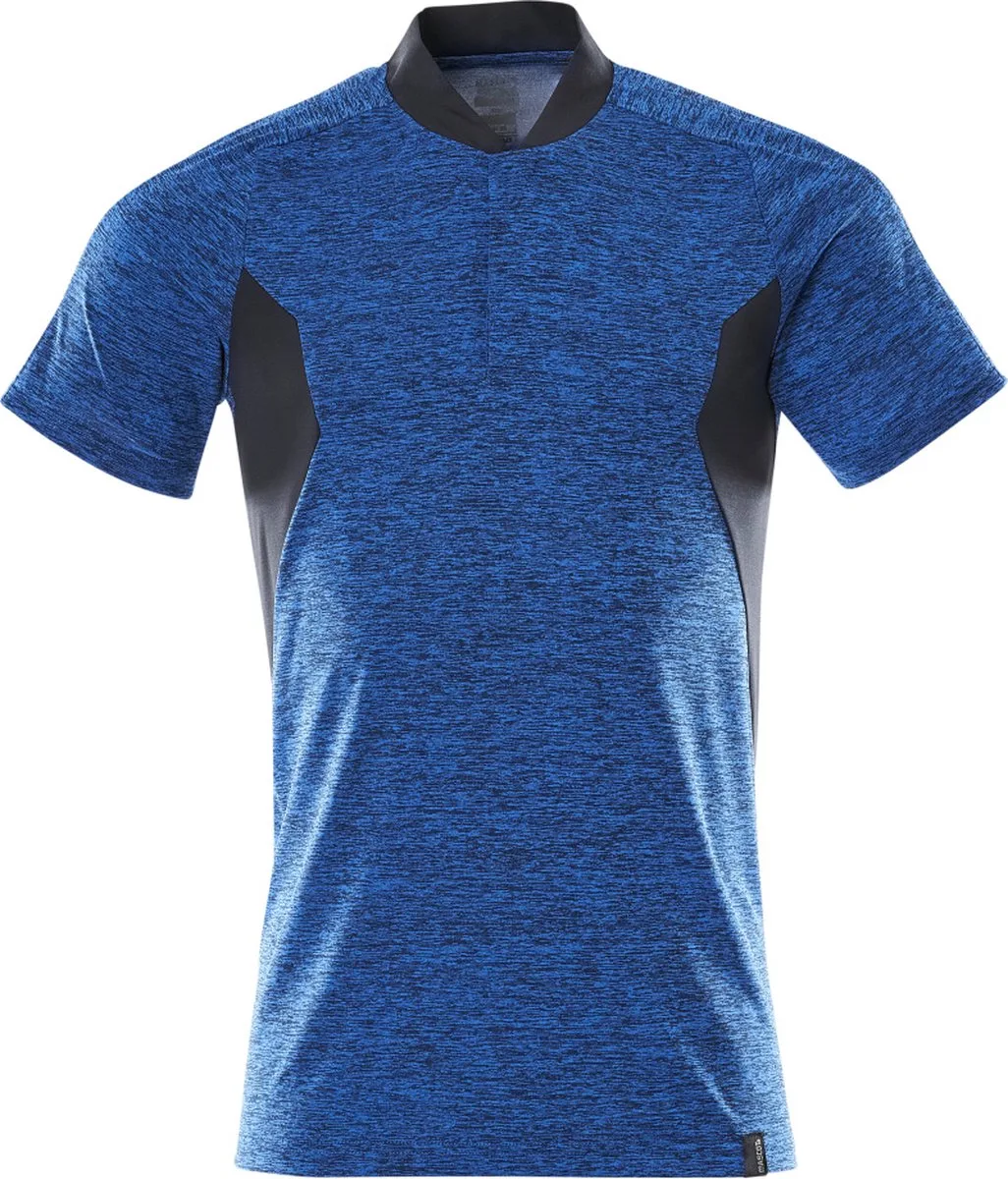 Accelerate Poloshirt 18083-801 - helder blauw/donkermarine van Mascot, Helder blauw, Donkermarine, XXL – productafbeelding