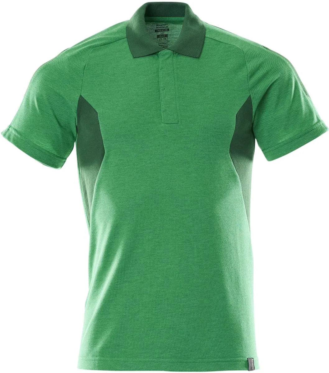 Accelerate Poloshirt 18383-961 - helder groen/groen von Mascot, Helder groen, Grün, S – Produktbild
