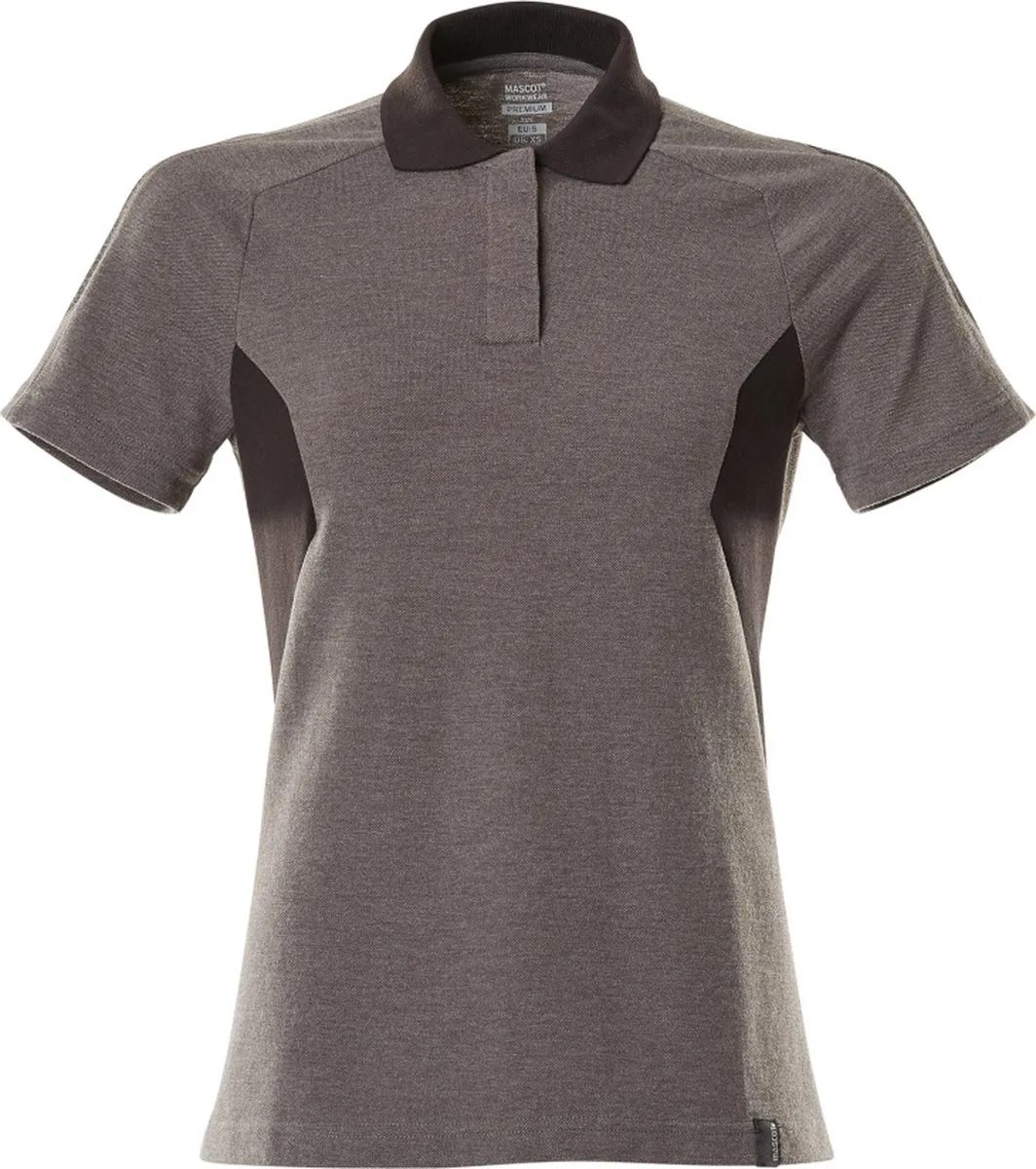 Accelerate Poloshirt 18393-961 - donkerantraciet/zwart van Mascot, Donkerantraciet, Zwart, XXL – productafbeelding