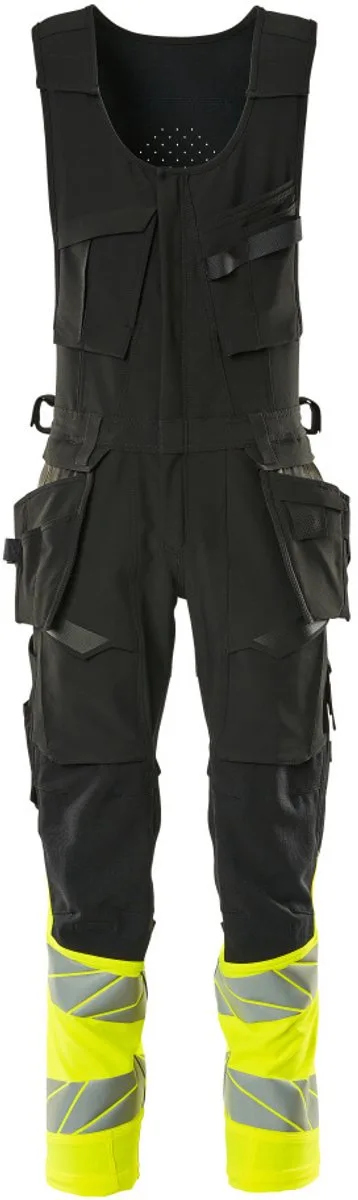 Accelerate Safe Bodybroek 19169-711 - Zwart/hi-vis geel - 82 van Mascot, Zwart, Hi-vis geel, C44 – productafbeelding