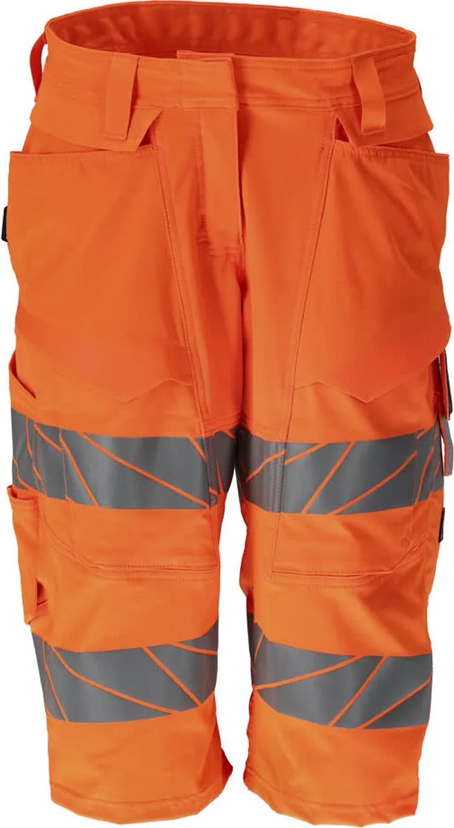 Accelerate Safe Shorts, lange 19248-510 - Hi-Vis oranje fra Mascot, Hi-Vis oranje, C34 – produktbillede