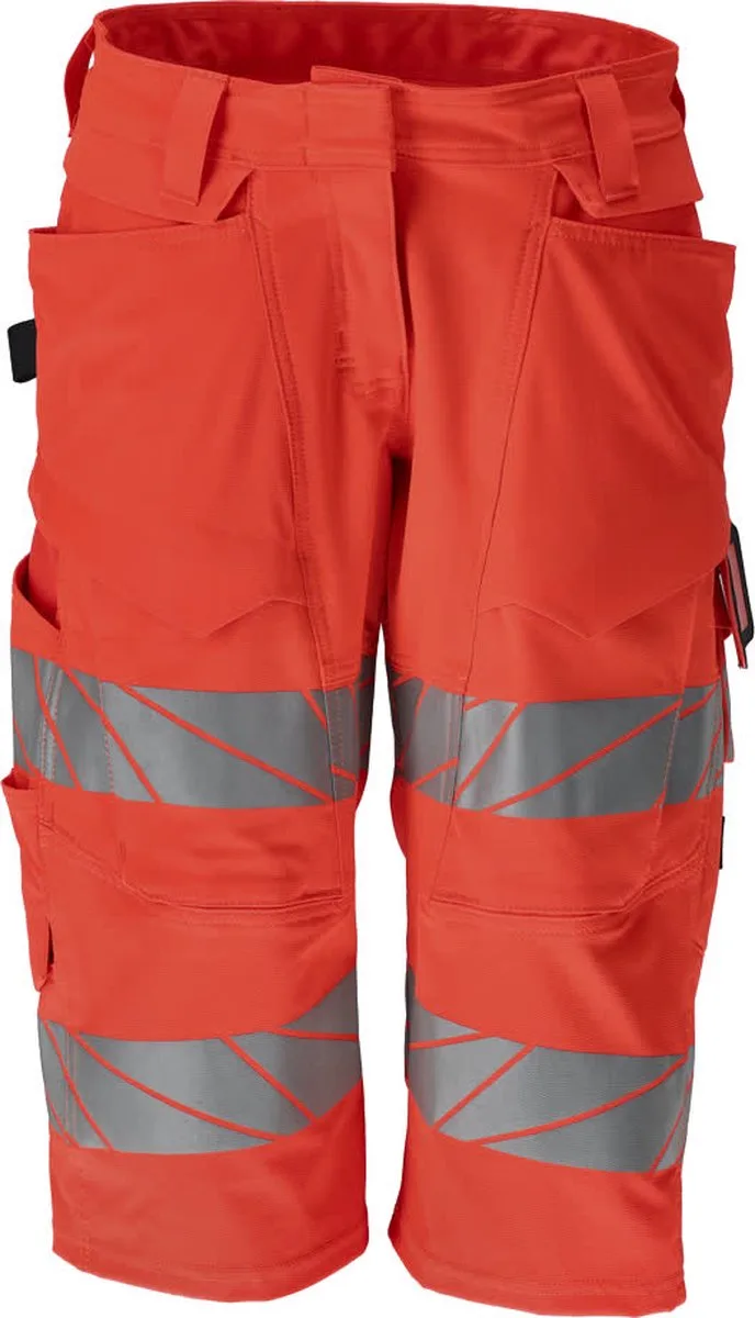 Accelerate Safe Shorts, lange 19248-510 - Hi-Vis rood de Mascot, Hi-Vis rood, C34 – image du produit