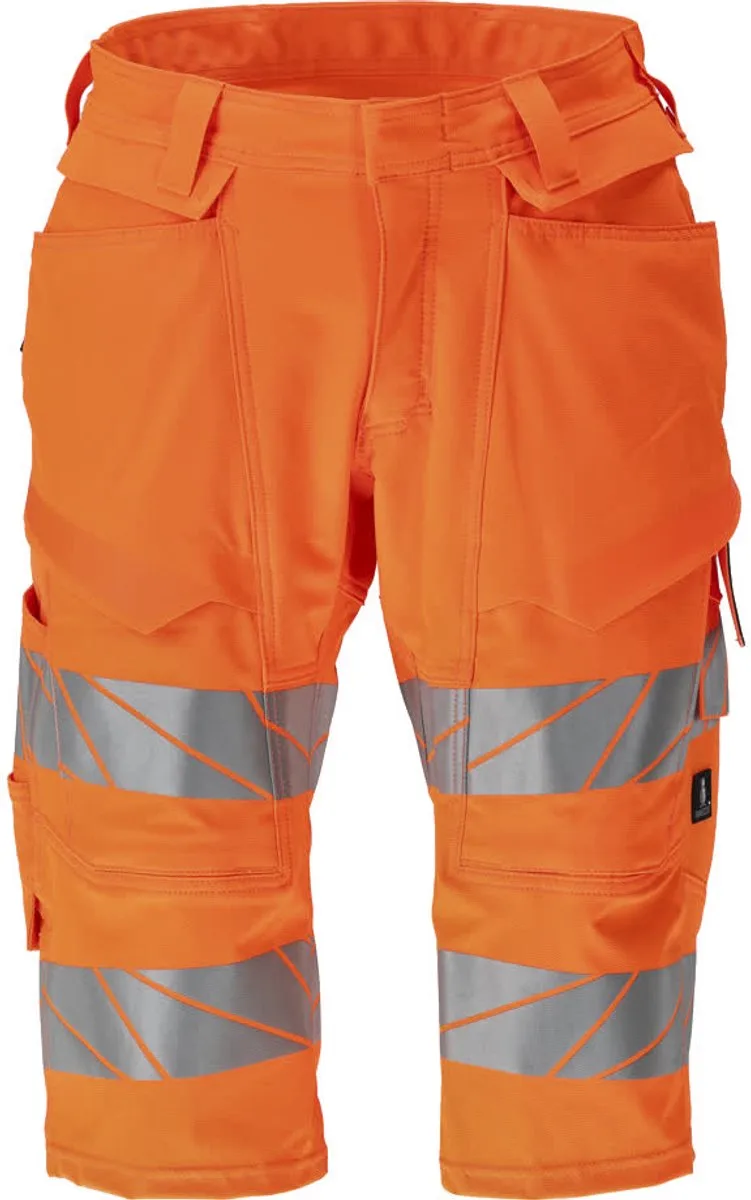 Accelerate Safe Shorts, lange 19249-510 - Hi-Vis oranje van Mascot, Hi-Vis oranje, C45 – productafbeelding