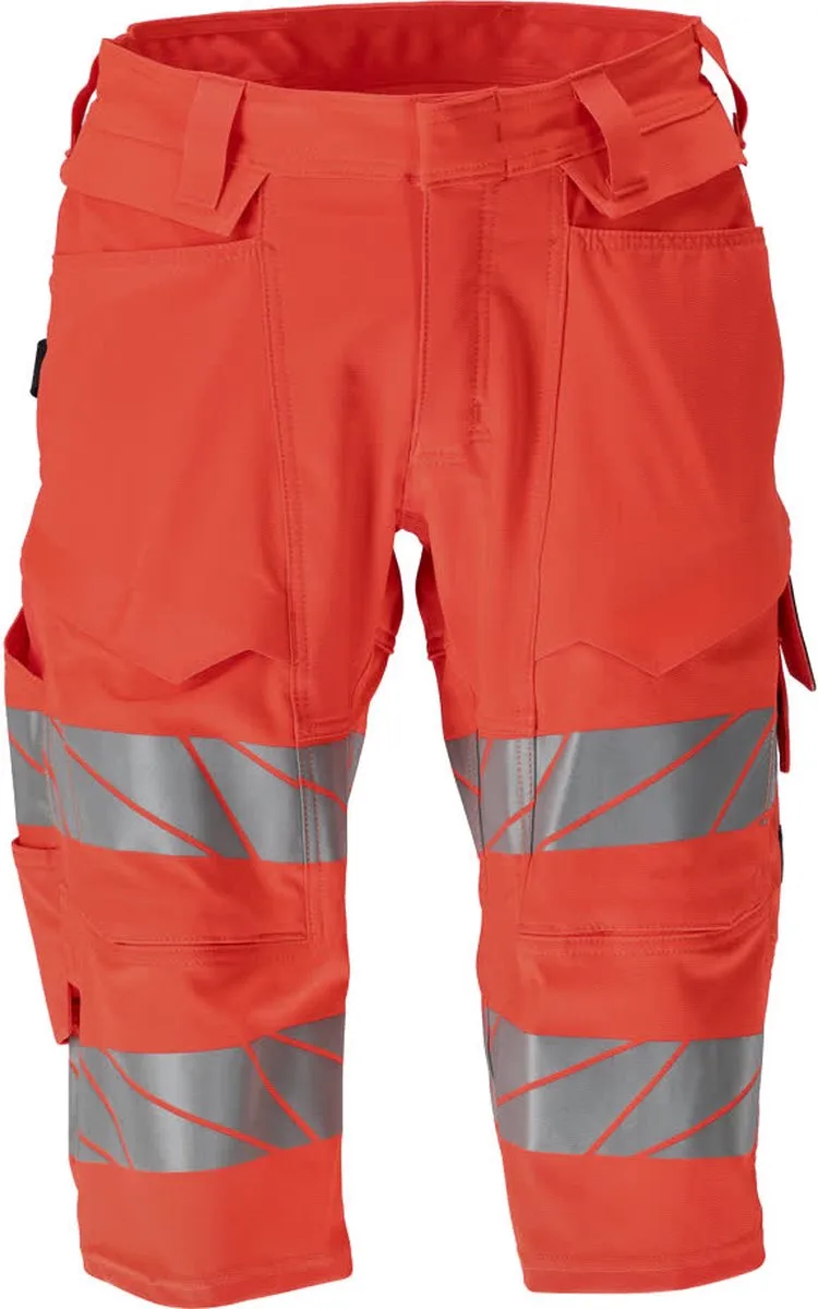 Accelerate Safe Shorts, lange 19249-510 - Hi-Vis rood by Mascot, Hi-Vis rood, C45 – product image