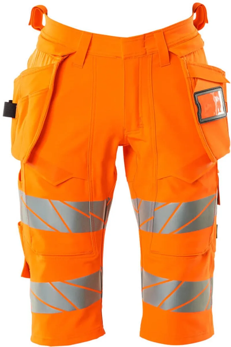 Accelerate Safe Shorts, lange met spijkerzakken 19349-711 - Hi-Vis oranje de Mascot, Hi-Vis oranje, C46 – image du produit