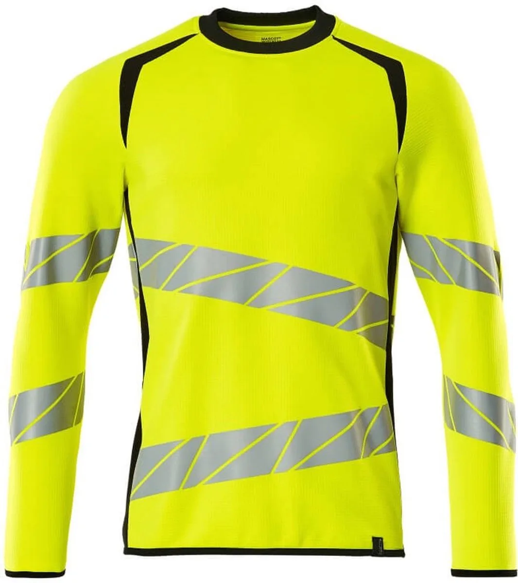 Accelerate Safe Sweatshirt 19084-781 - Hi-Vis geel/zwart by Mascot, Hi-Vis geel, Black, XXL – product image