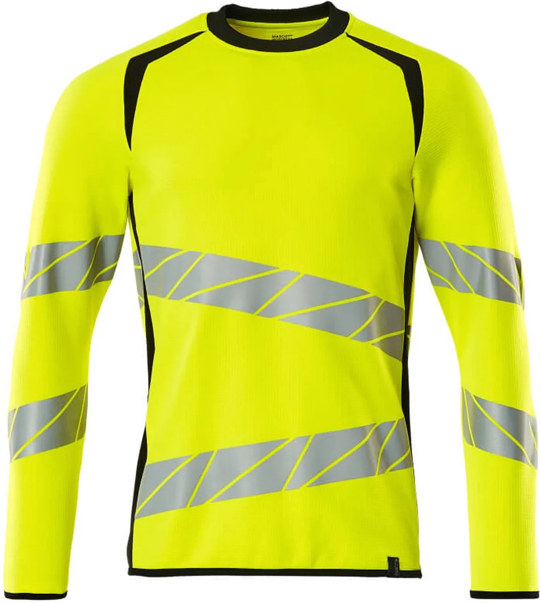 Accelerate Safe Sweatshirt 19084-781 - Hi-Vis geel/zwart de Mascot, Hi-Vis geel, Noir, 4XL – image du produit