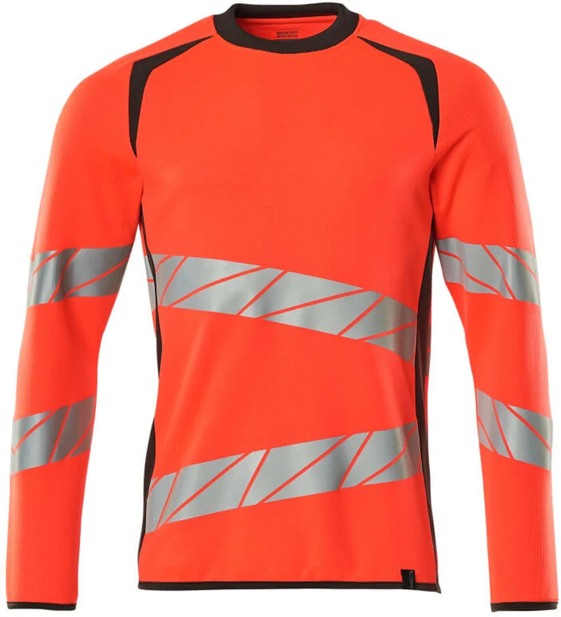 Accelerate Safe Sweatshirt 19084-781 - hi-vis rood/donkerantraciet by Mascot, Hi-vis rood, Donkerantraciet, XXL – product image