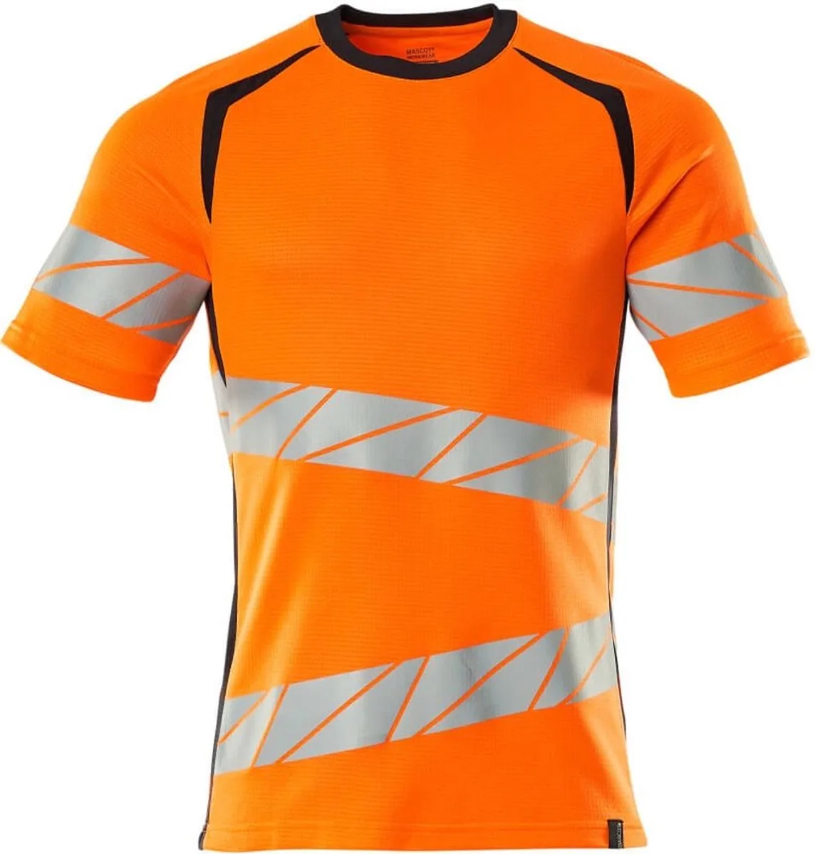 Accelerate Safe T-shirt 19082-771 - hi-vis oranje/donkermarine de Mascot, Hi-vis oranje, Donkermarine, L – image du produit
