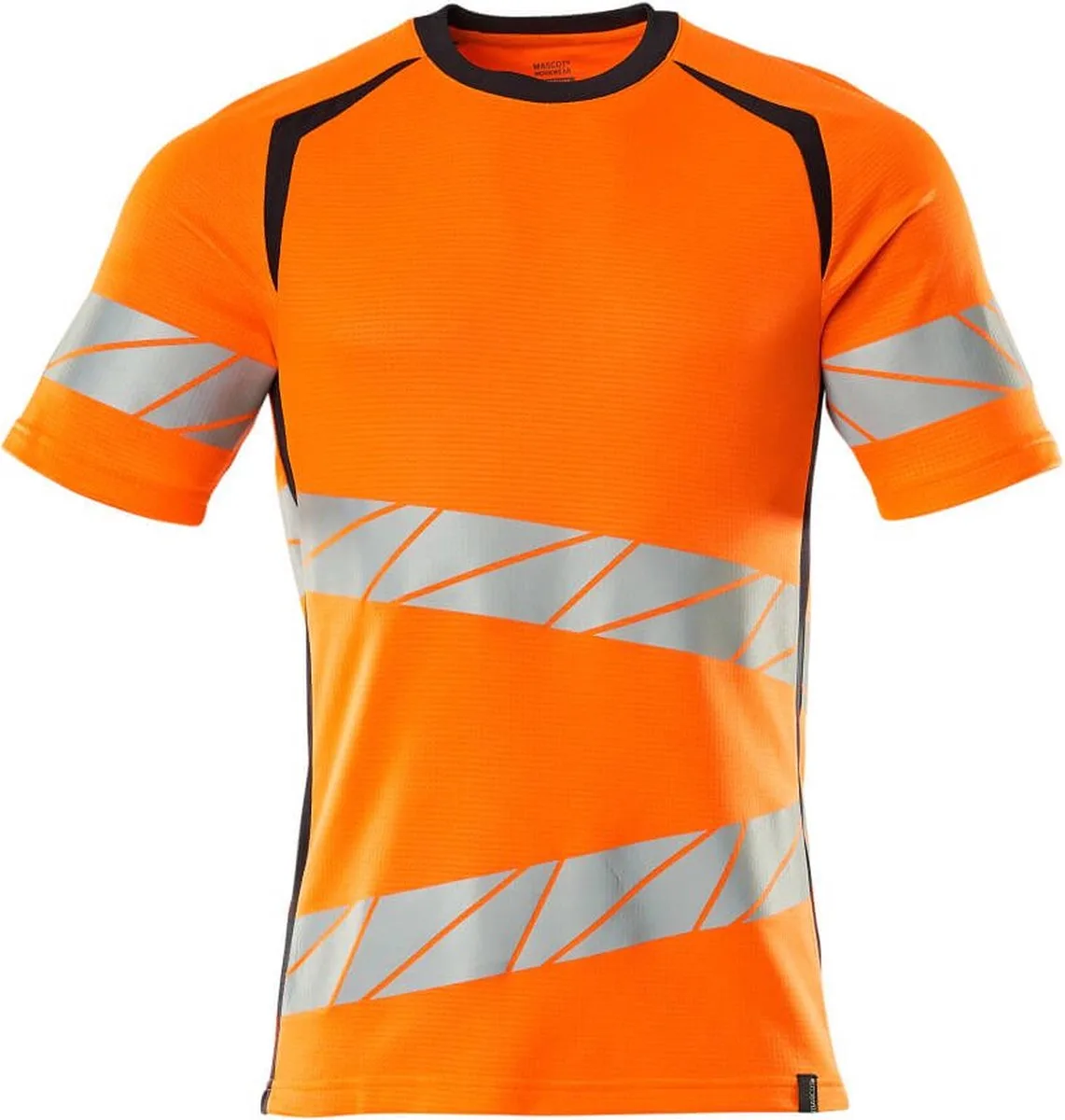 Accelerate Safe T-shirt 19082-771 - hi-vis oranje/donkermarine by Mascot, Hi-vis oranje, Donkermarine, XXL – product image