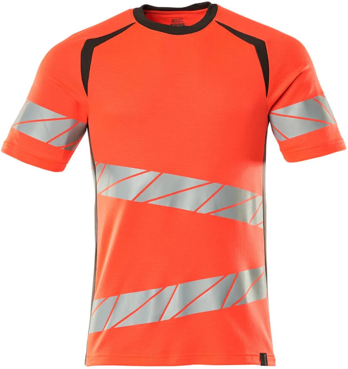 Accelerate Safe T-shirt 19082-771 - hi-vis rood/donkerantraciet von Mascot, Hi-vis rood, Donkerantraciet, XXL – Produktbild