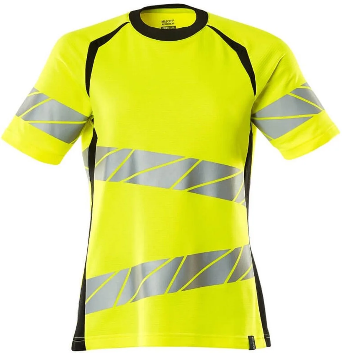 Accelerate Safe T-shirt 19092-771 - Hi-Vis geel/zwart de Mascot, Hi-Vis geel, Noir, XXL – image du produit