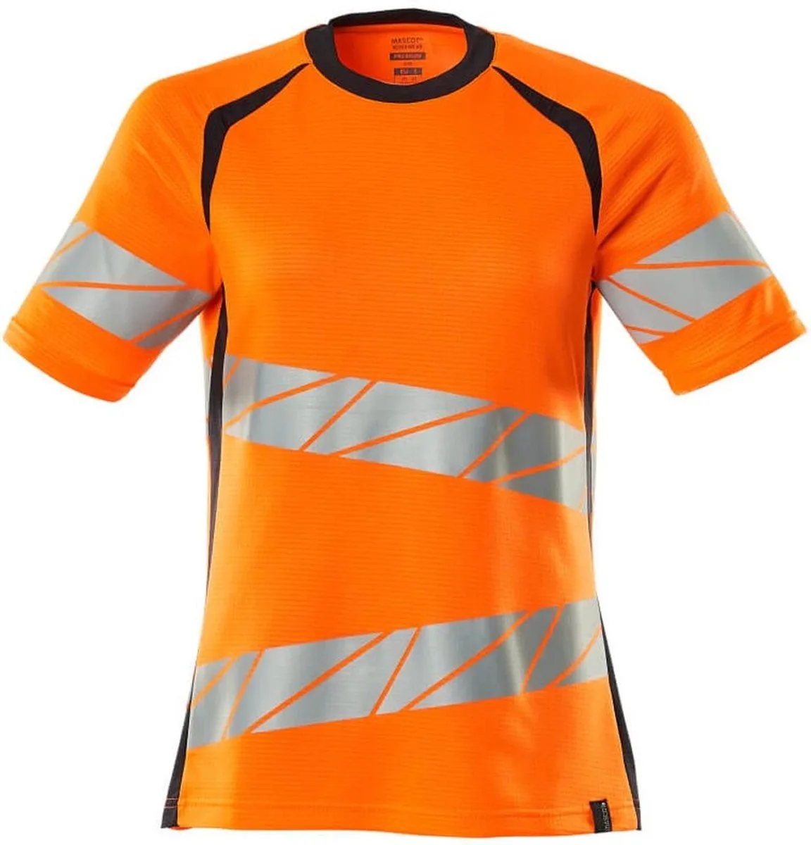 Accelerate Safe T-shirt 19092-771 - hi-vis oranje/donkermarine de Mascot, Hi-vis oranje, Donkermarine, XXL – image du produit