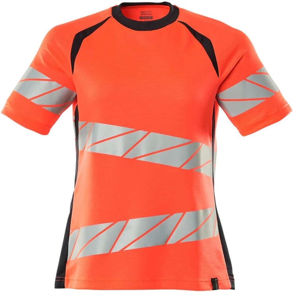 Accelerate Safe T-shirt 19092-771 - hi-vis rood/donkermarine de Mascot, Hi-vis rood, Donkermarine, XXL – image du produit