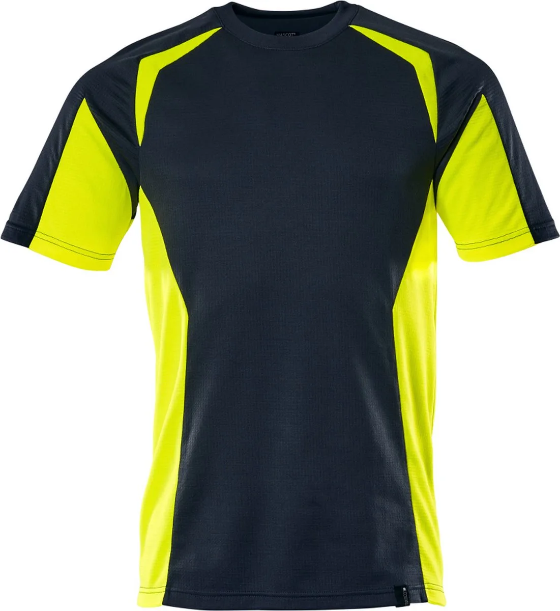 Accelerate Safe T-shirt 22082-771 - donkermarine/hi-vis geel by Mascot, Donkermarine, Hi-vis geel, XXL – product image