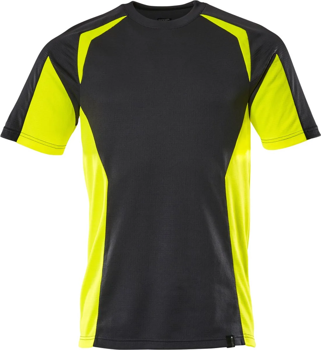 Accelerate Safe T-shirt 22082-771 - Zwart/hi-vis geel de Mascot, Noir, Hi-vis geel, XXL – image du produit