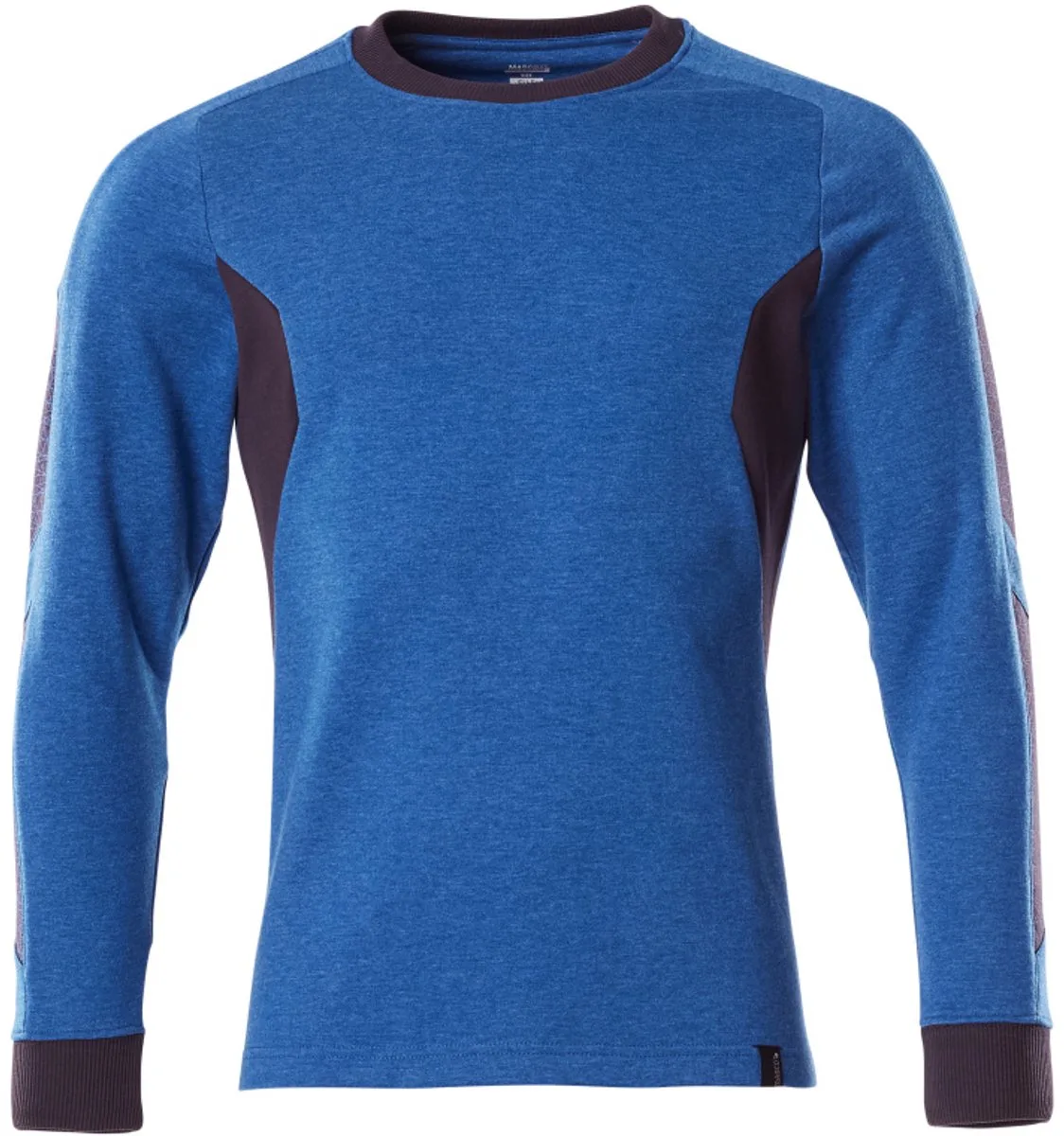 Accelerate Sweatshirt 18384-962 - helder blauw/donkermarine van Mascot, Helder blauw, Donkermarine, XXL – productafbeelding