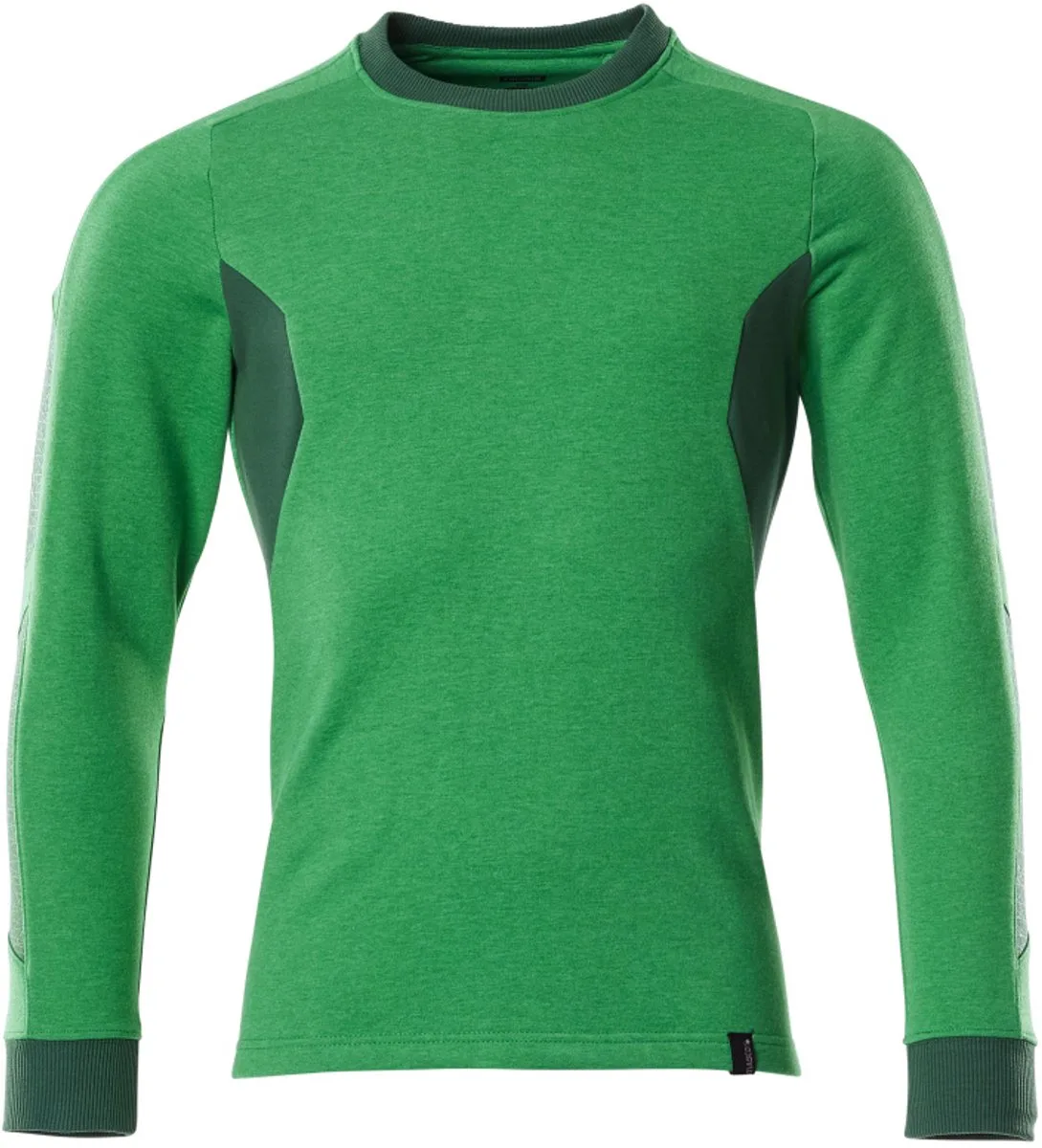 Accelerate Sweatshirt 18384-962 - helder groen/groen van Mascot, Helder groen, Groen, L – productafbeelding