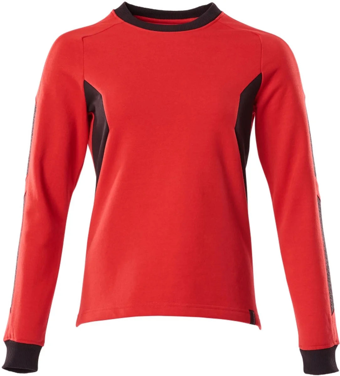 Accelerate Sweatshirt 18394-962 - signaalrood/zwart van Mascot, Signaalrood, Zwart, XXL – productafbeelding