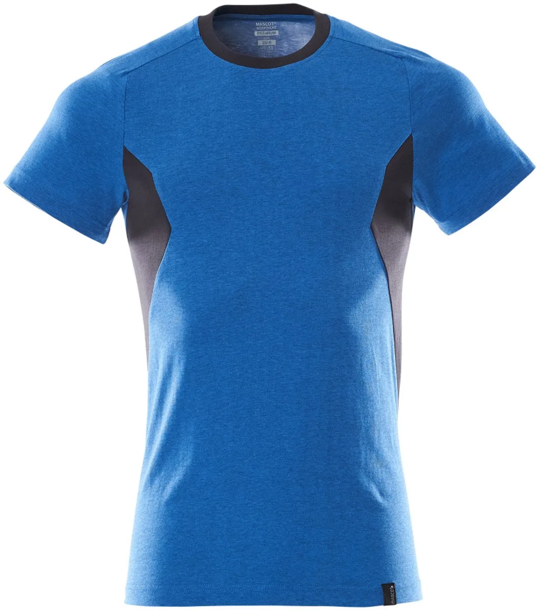 Accelerate T-shirt 18082-250 - helder blauw/donkermarine van Mascot, Helder blauw, Donkermarine, XXL – productafbeelding