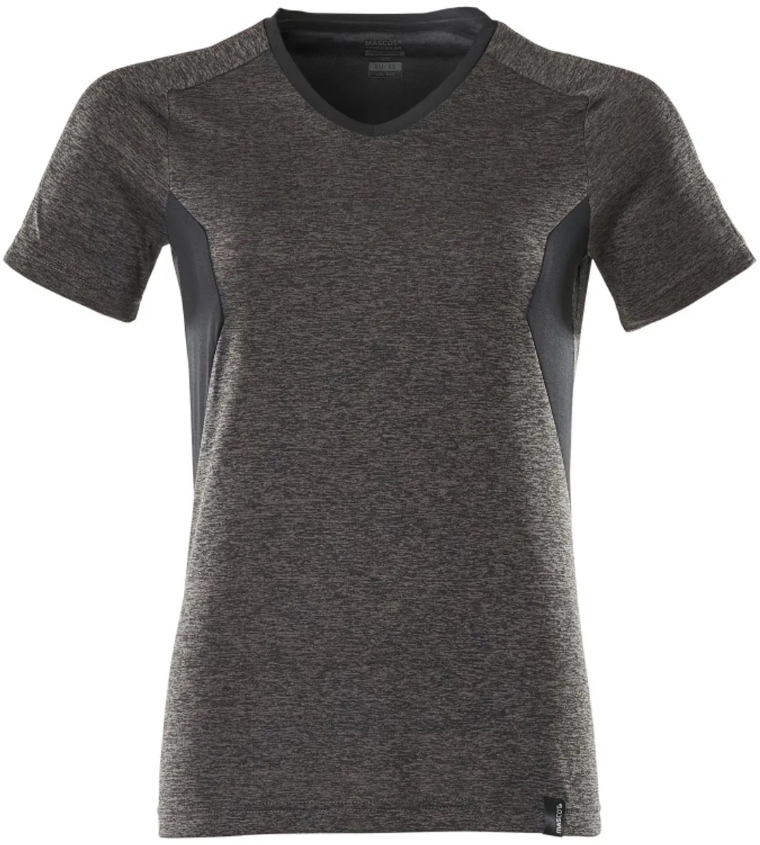 Accelerate T-shirt 18092-801 - donkerantraciet-gemêleerd/zwart van Mascot, Donkerantraciet-gemêleerd, Zwart, XXL – productafbeelding