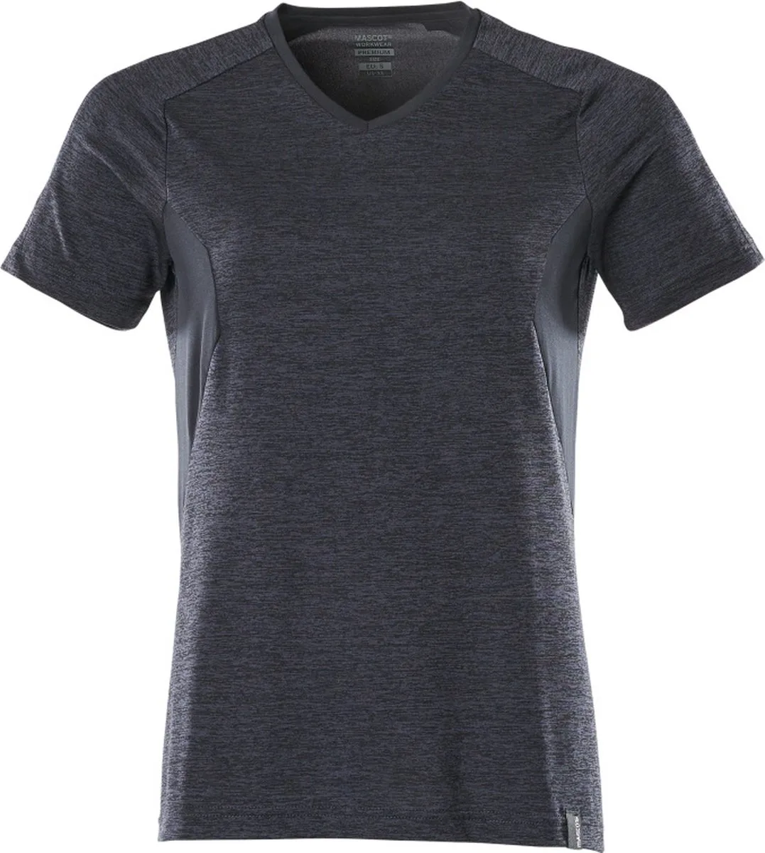 Accelerate T-shirt 18092-801 - donkermarine-gemêleerd van Mascot, Donkermarine-gemêleerd, XXL – productafbeelding