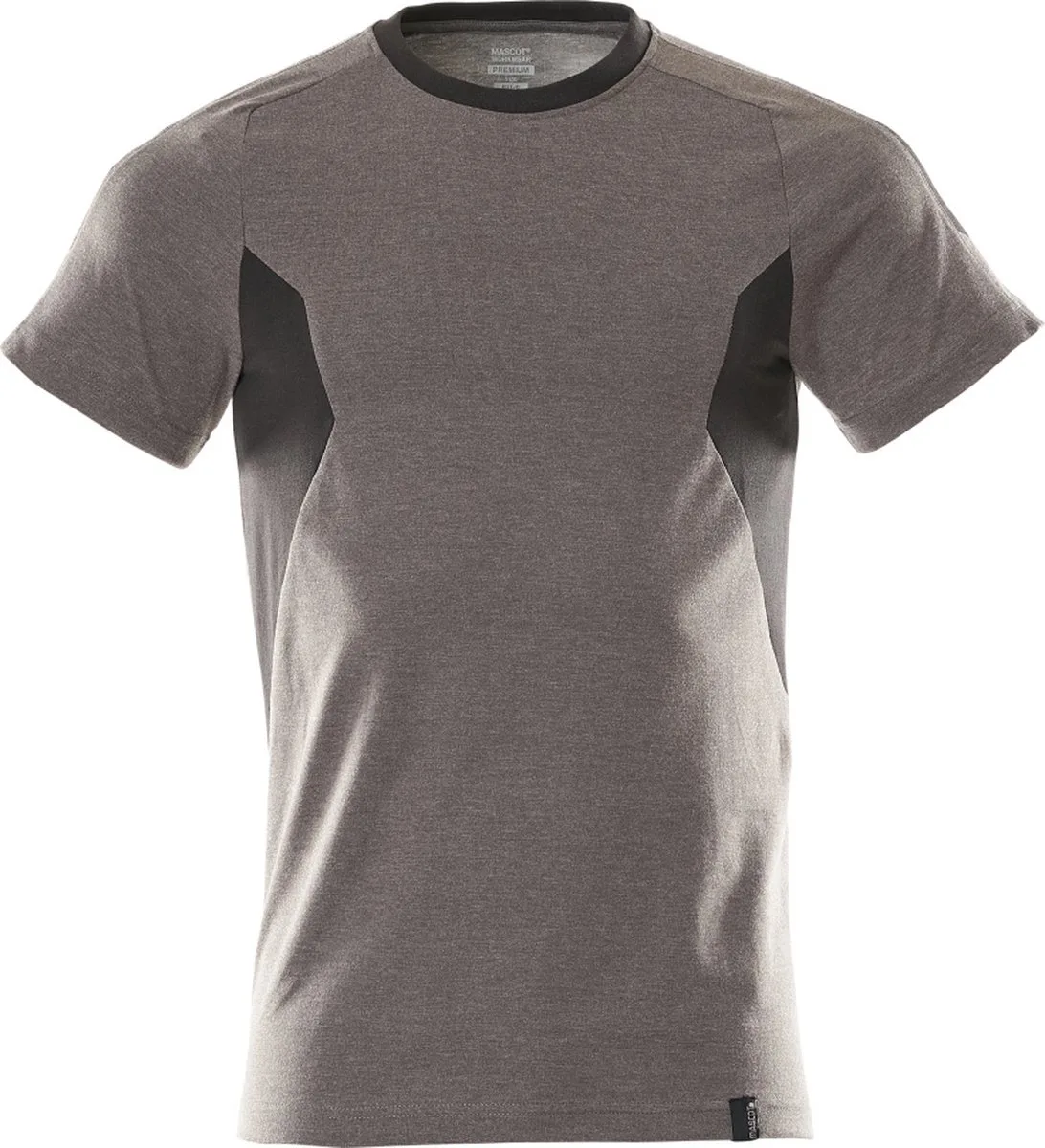 Accelerate T-shirt 18382-959 - donkerantraciet/zwart van Mascot, Donkerantraciet, Zwart, XL – productafbeelding