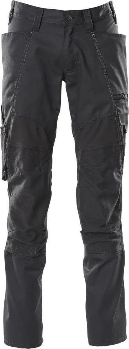 Accelerate Werkbroek Kniezakken 18579 - Mannen - Zwart von Mascot, Schwarz, 62 – Produktbild