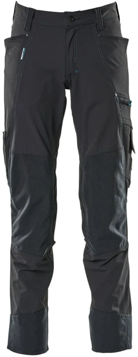 Advanced Broek met kniezakken 17179-311 - donkermarine - 82 van Mascot, Donkermarine, C47 – productafbeelding