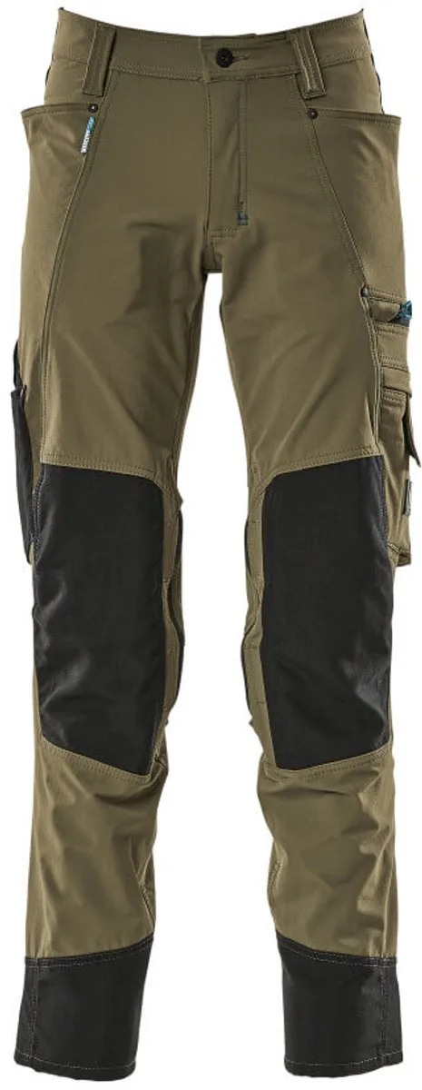 Advanced Broek met kniezakken 17179-311 - mosgroen - 90 de Mascot, Mosgroen, C49 – image du produit