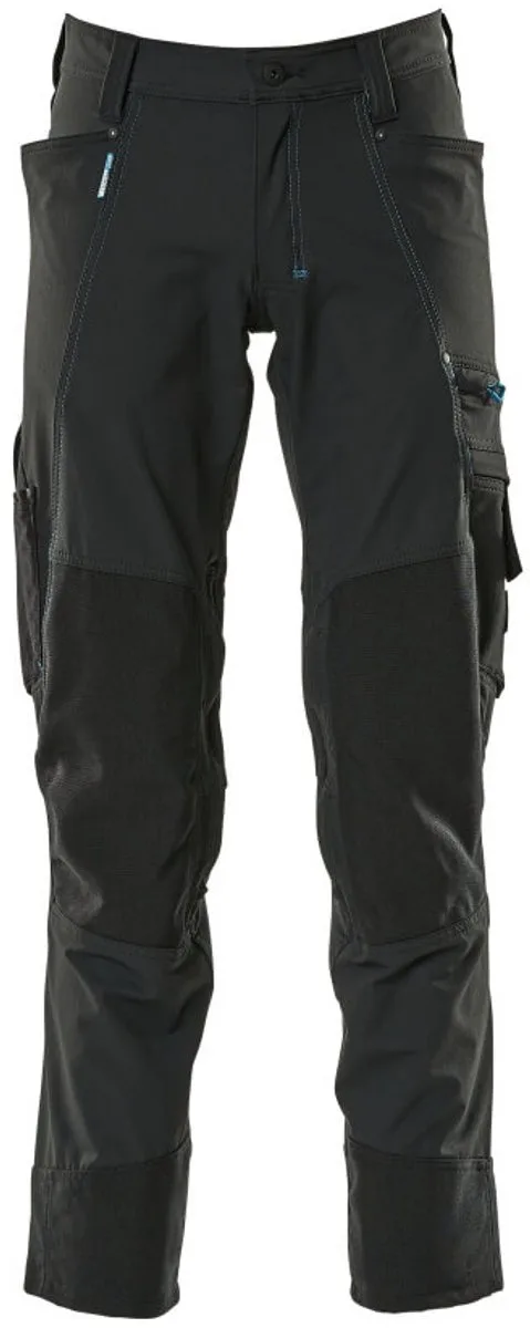 Advanced Broek met kniezakken 17179-311 - Zwart - 76 de Mascot, Noir, C42 – image du produit