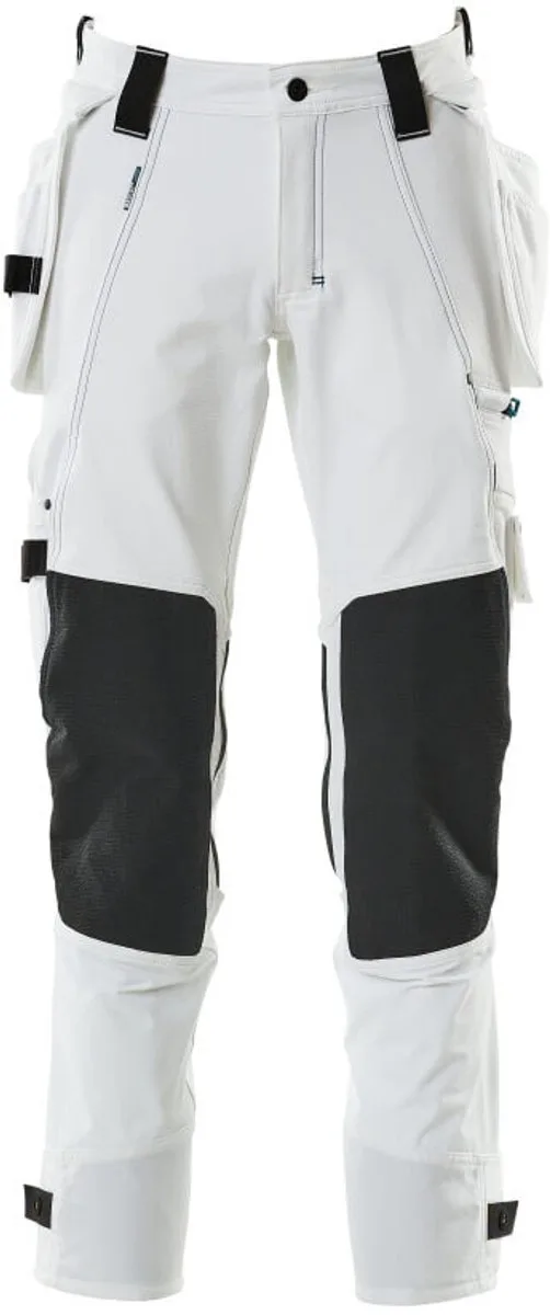 Advanced Broek met spijkerzakken 17031-311 - Wit - 82 från Mascot, Vit, C52 – produktbild
