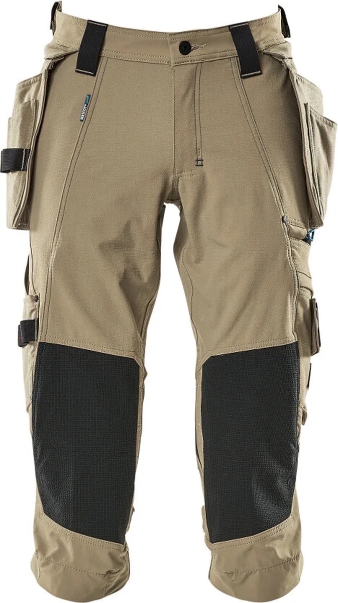 Advanced Driekwart broek met spijkerzakken 17049-311 - lichtkhaki från Mascot, Lichtkhaki, C42 – produktbild
