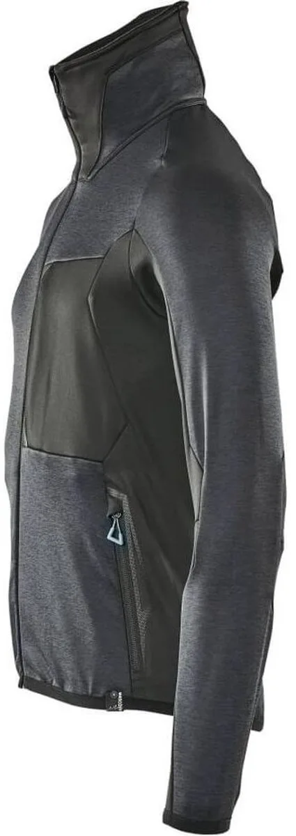 Advanced Fleecetrui met rits 17103-316 - donkermarine/zwart by Mascot, Donkermarine, Black, 4XL – product image