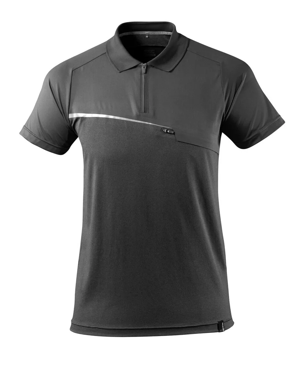 Advanced Poloshirt met borstzak 17283-945 - donkerantraciet by Mascot, Donkerantraciet, S – product image