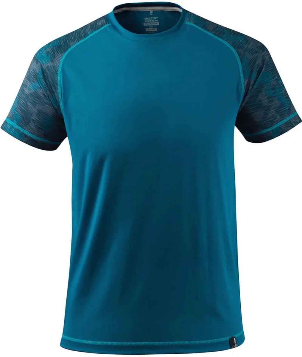 Advanced T-shirt 17482-944 - donkerpetrol fra Mascot, Donkerpetrol, XL – produktbillede